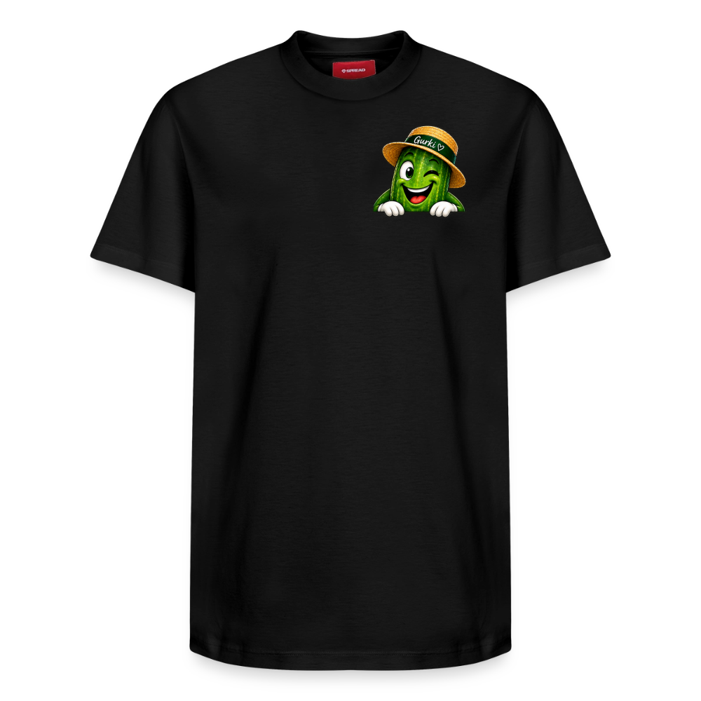 Relaxed Unisex Supima Cotton T-Shirt – von SPREAD - Schwarz