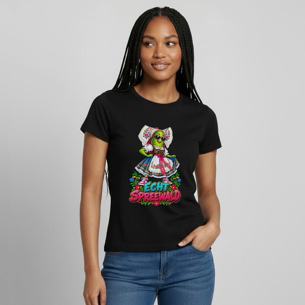 Frauen T-Shirt - Schwarz