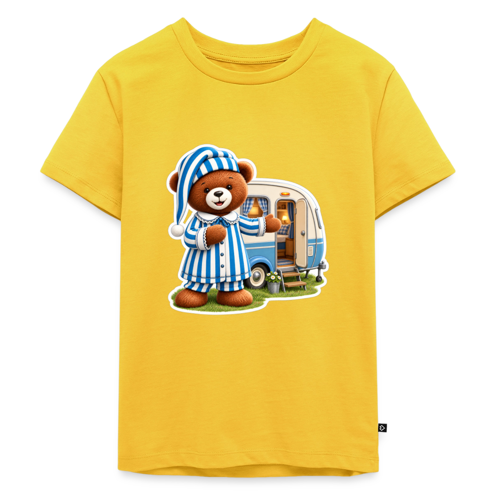 Kinder Premium T-Shirt - Sonnengelb