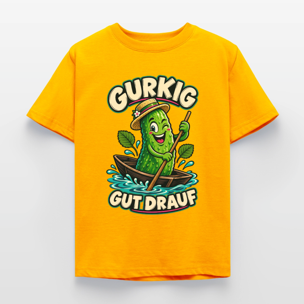 Kinder T-Shirt - Gold
