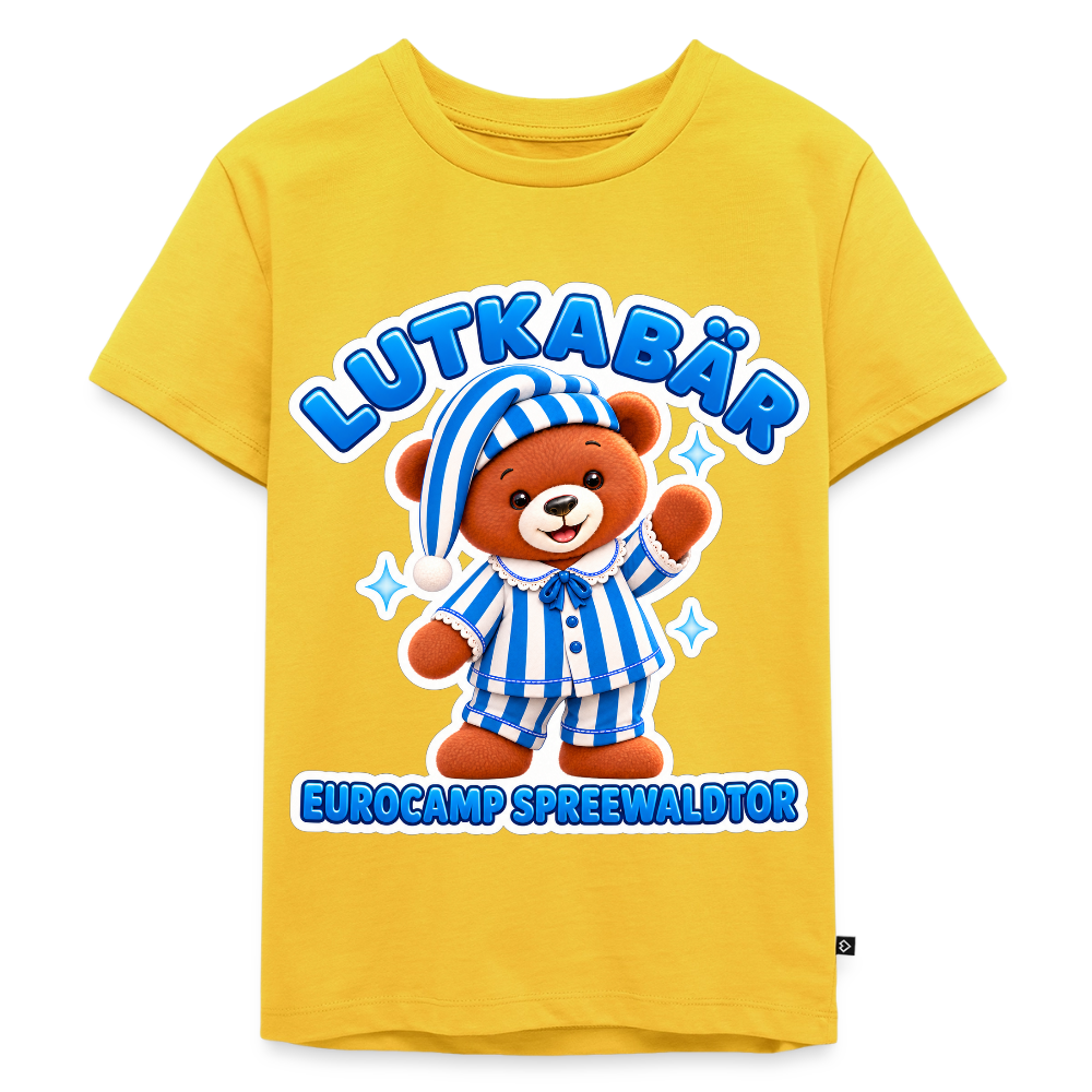 Kinder Premium T-Shirt - Sonnengelb