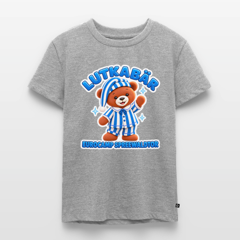 Kinder Premium T-Shirt - Grau meliert