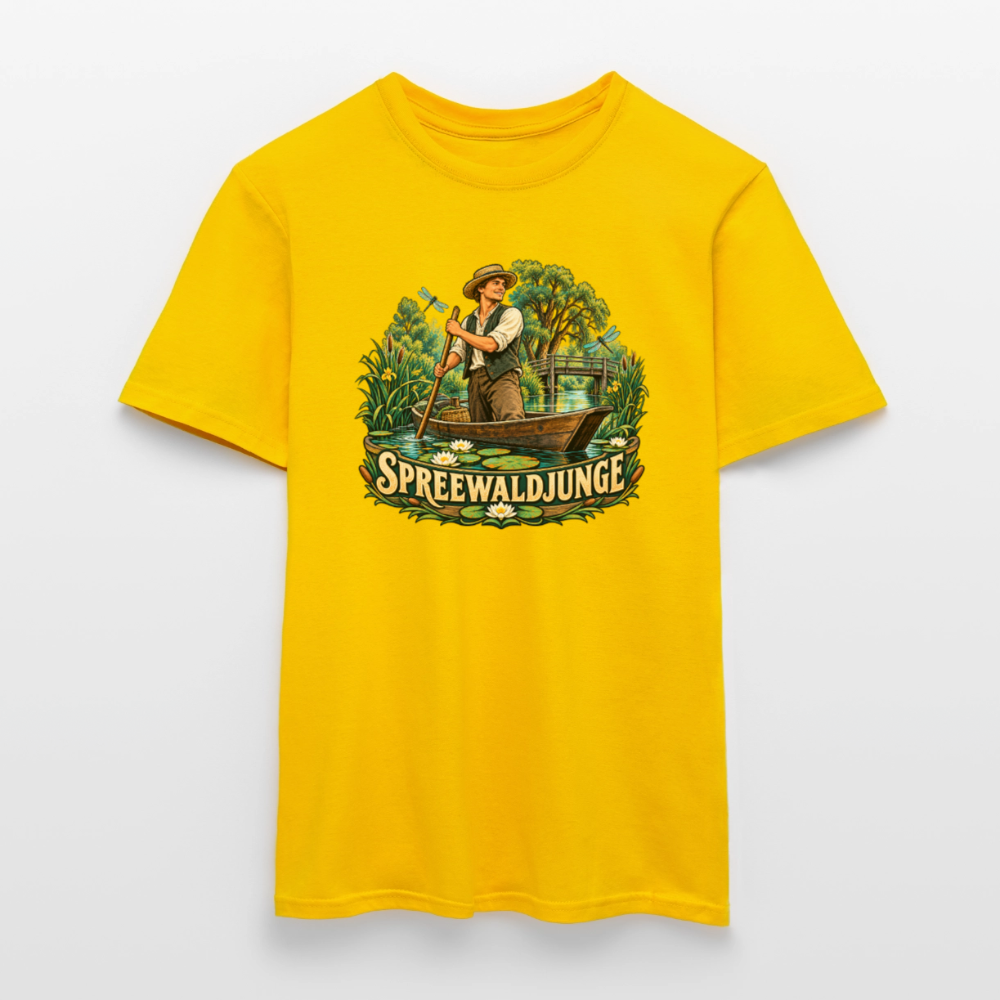 Männer T-Shirt - Gelb