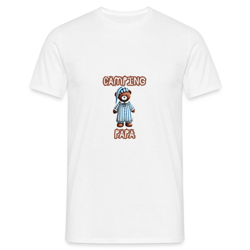 Camping Papa - Weiß