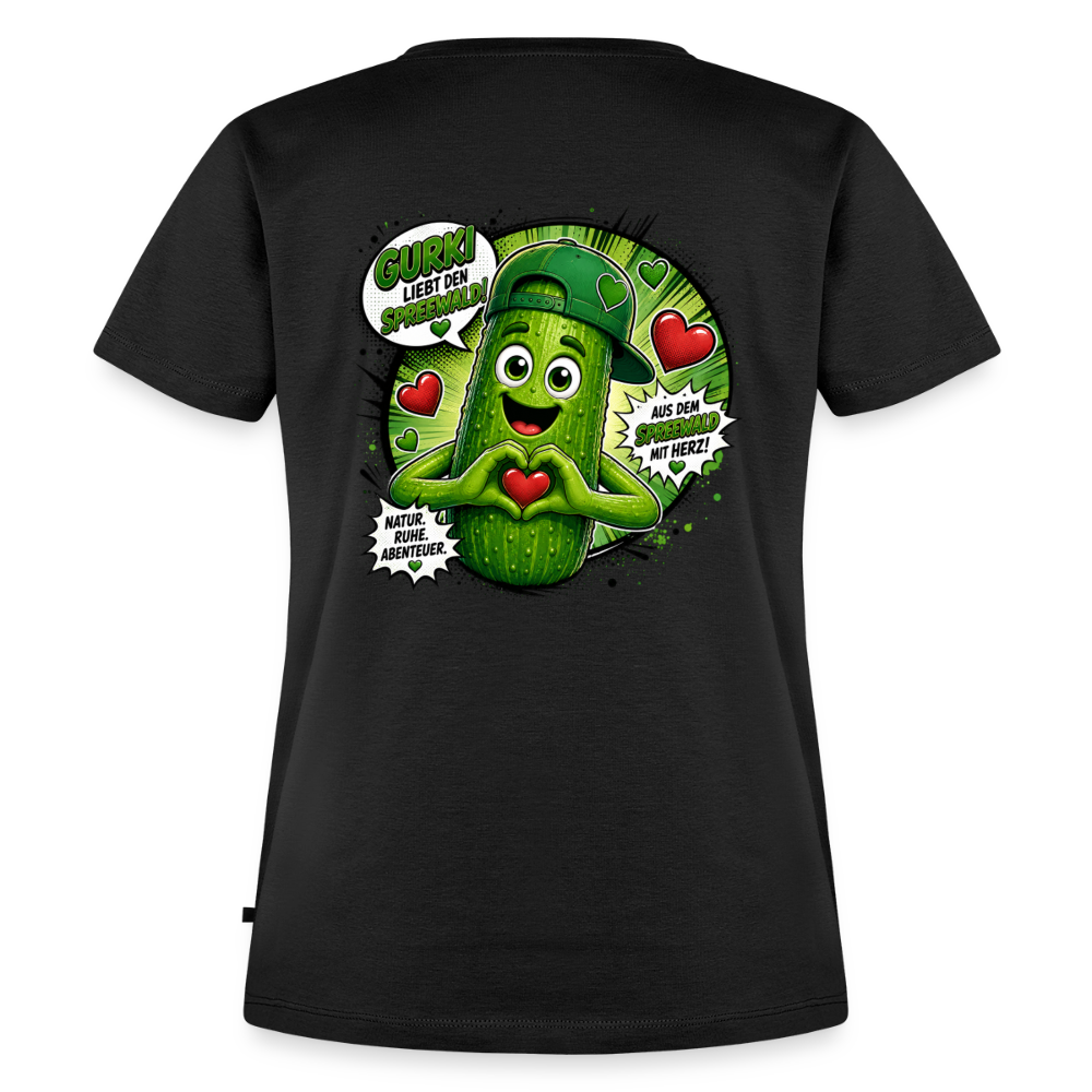 Frauen Premium T-Shirt - Schwarz