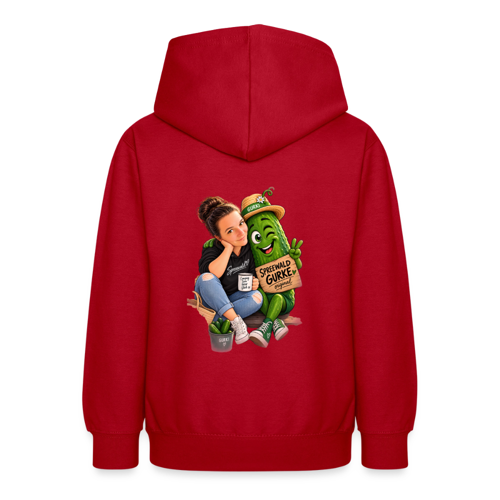 Teenager Hoodie - Rot