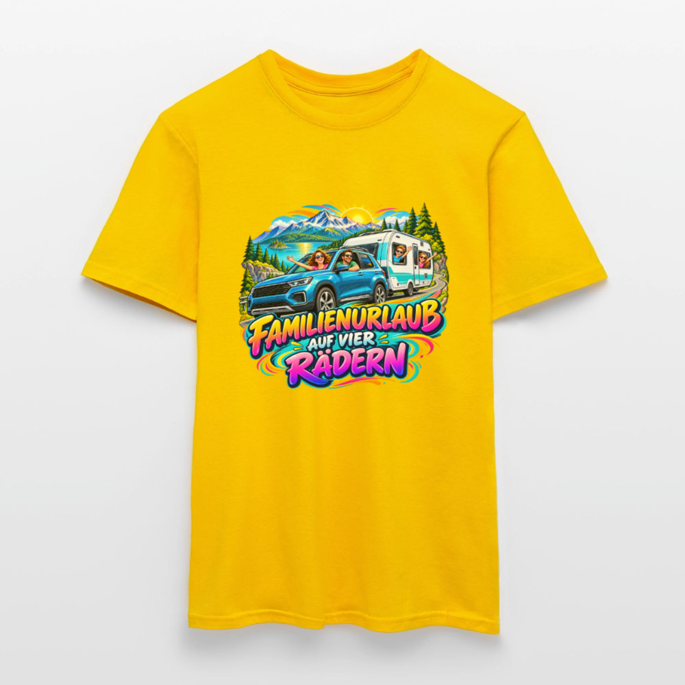 Männer T-Shirt - Gelb