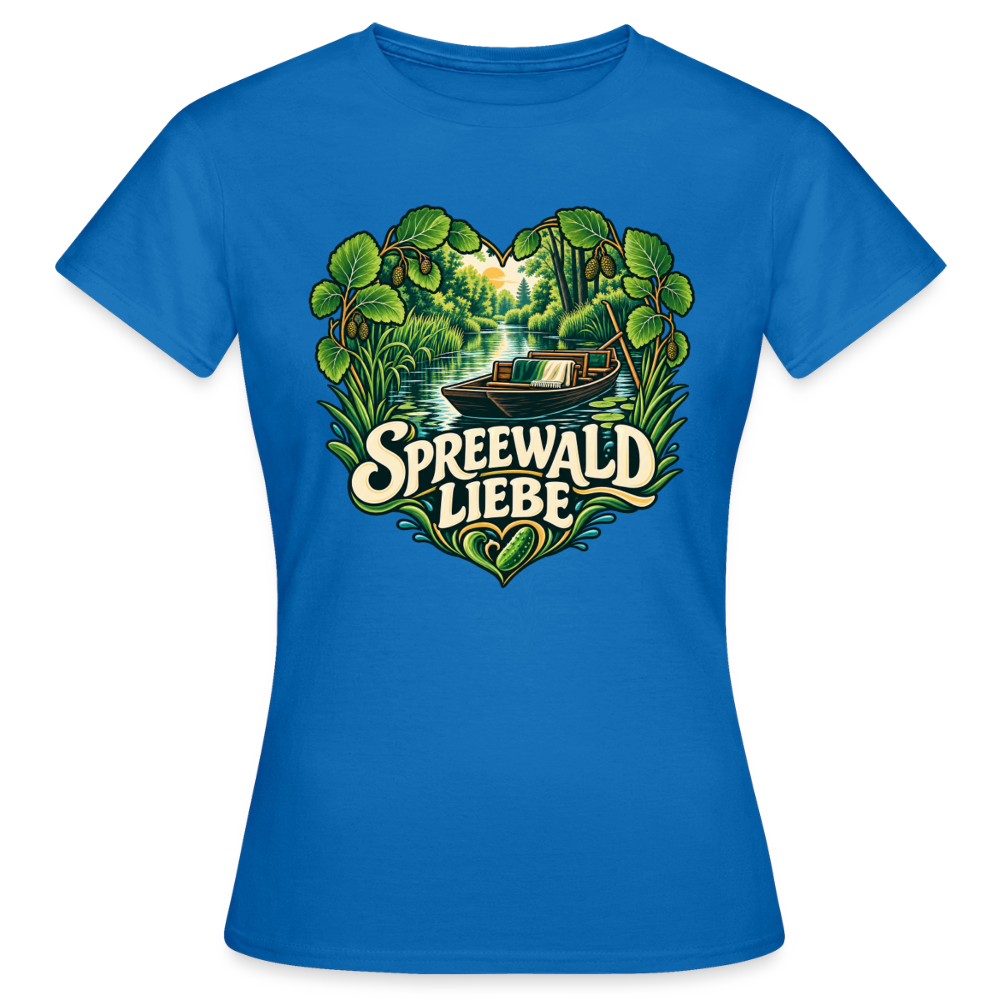 Frauen T-Shirt - Royalblau