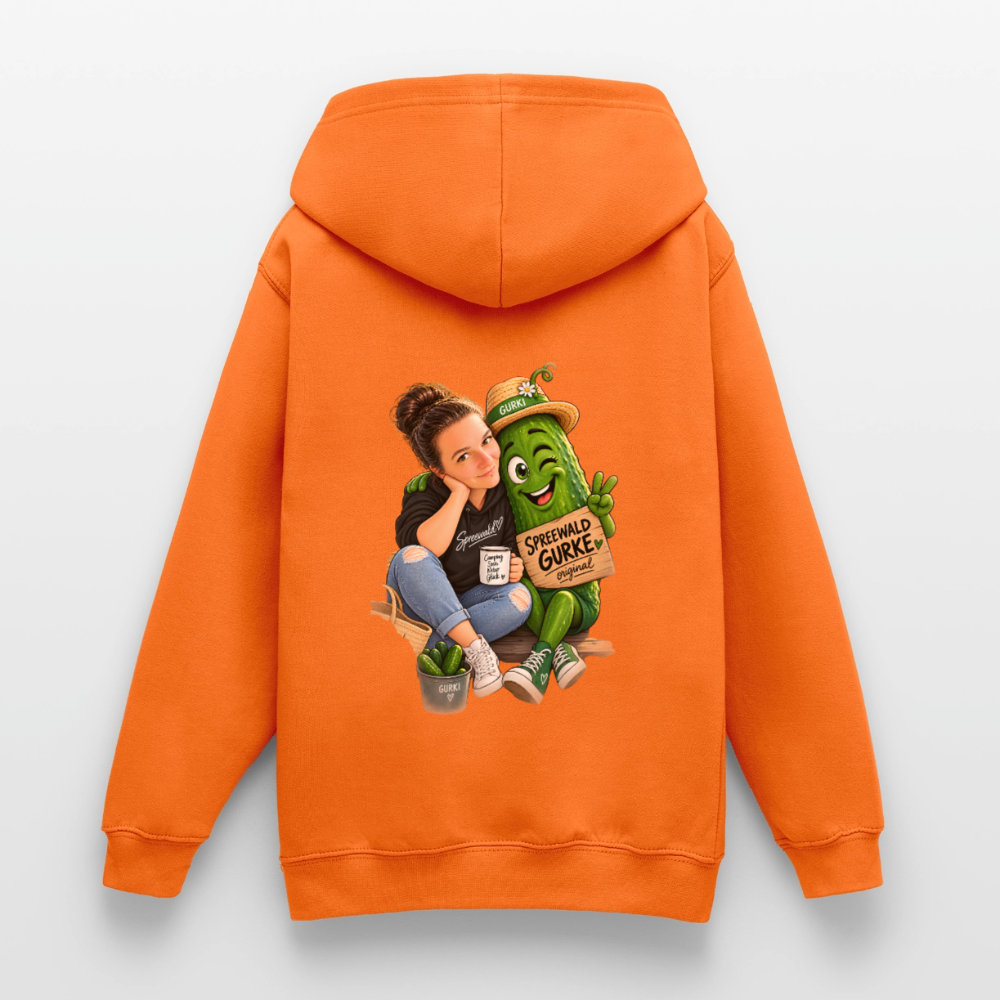 Teenager Hoodie - Orange