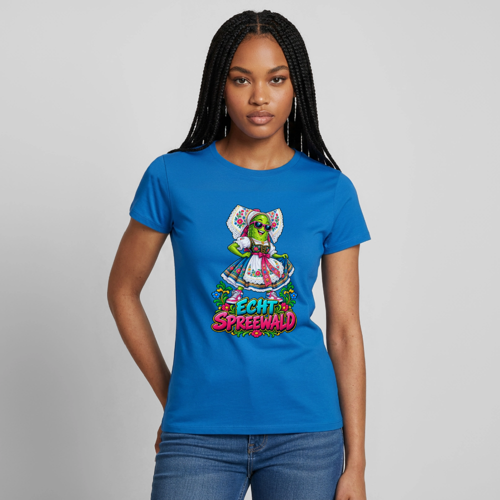Frauen T-Shirt - Royalblau