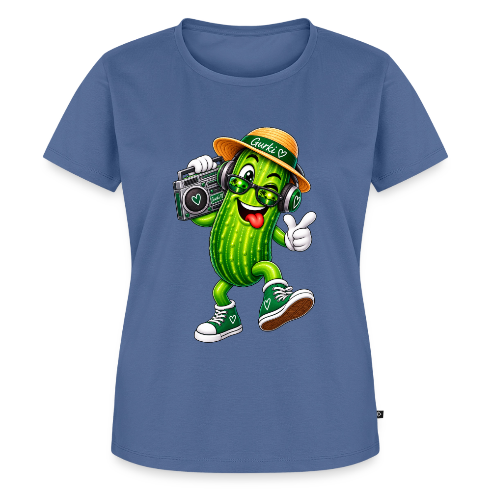 Frauen Premium T-Shirt - Taubenblau