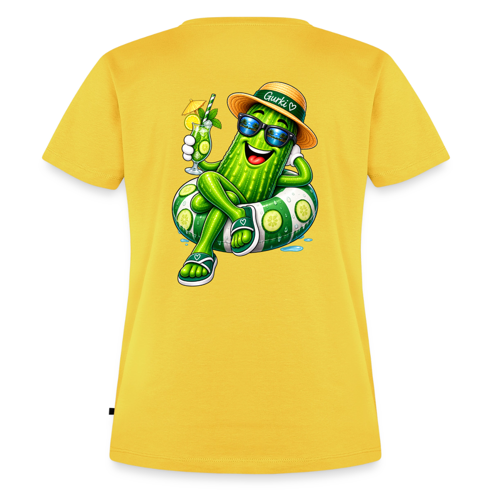 Frauen Premium T-Shirt - Sonnengelb