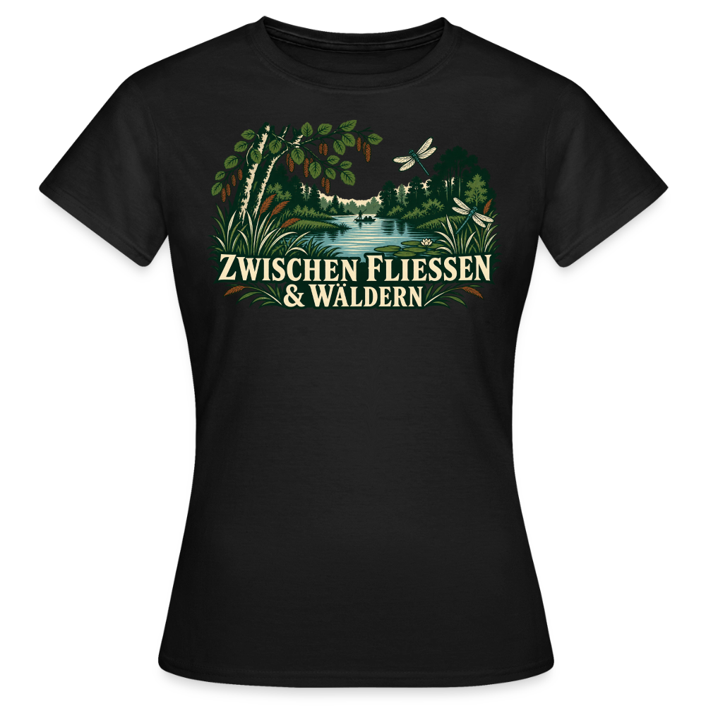 Frauen T-Shirt - Schwarz