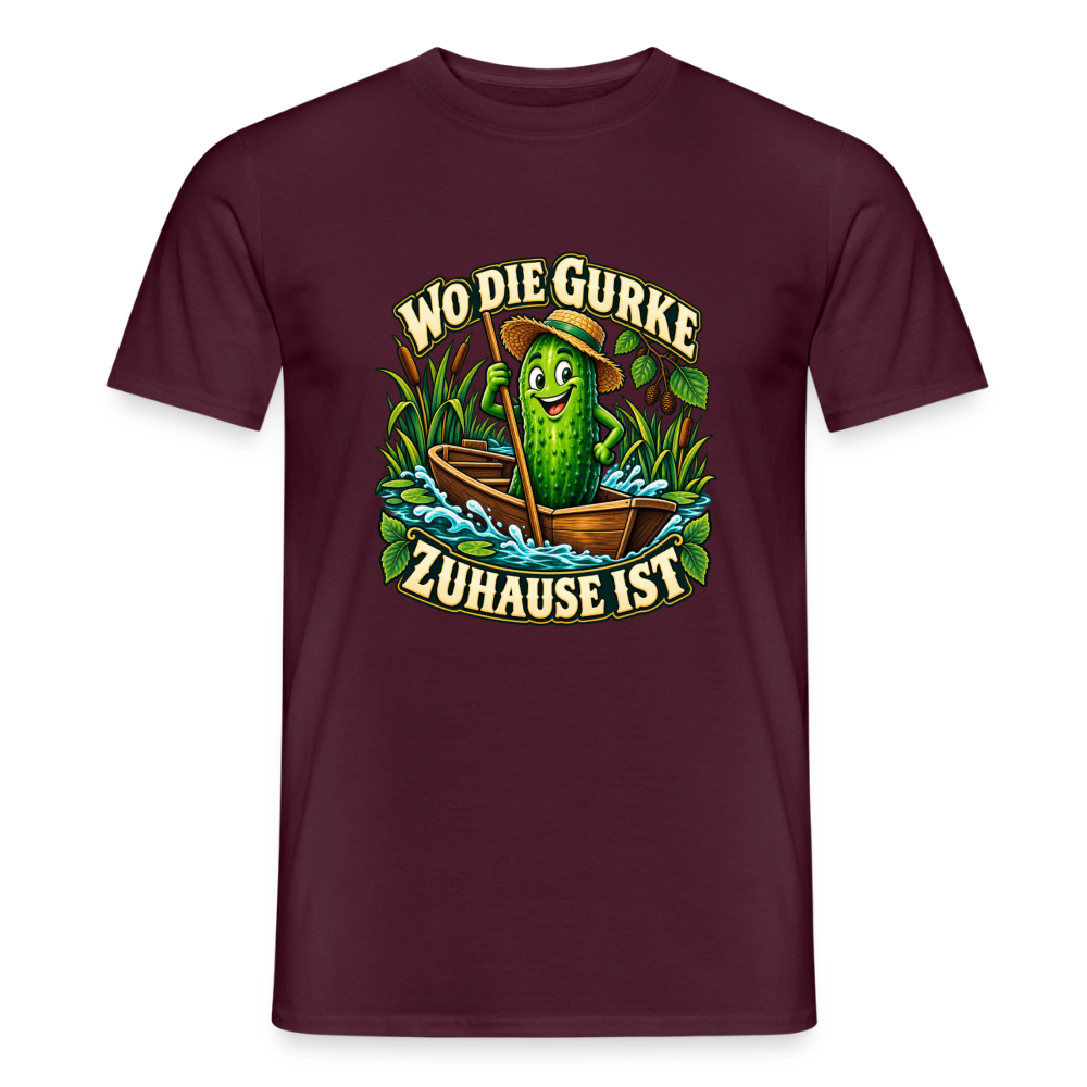 Männer T-Shirt - Ziegelrot