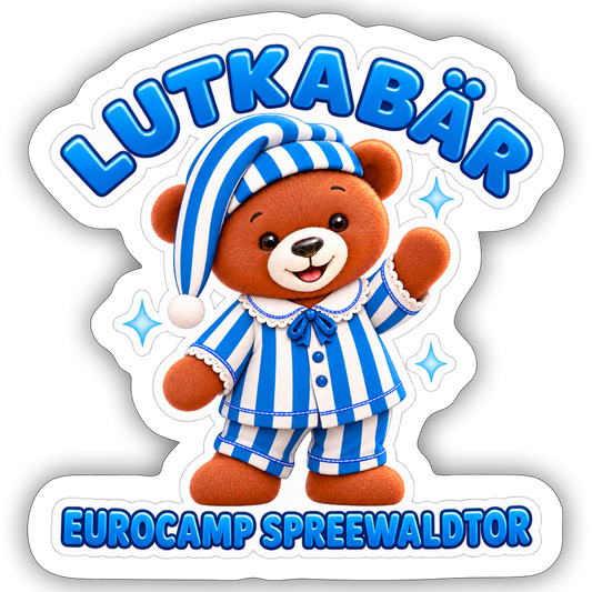 Sticker Größe S (10 x 10 cm) - Mattweiß