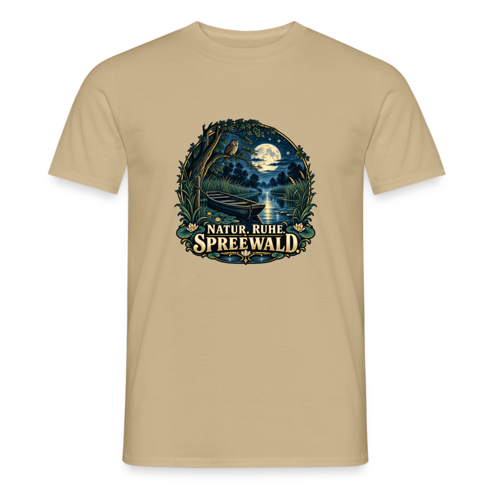Männer T-Shirt - Sandbeige