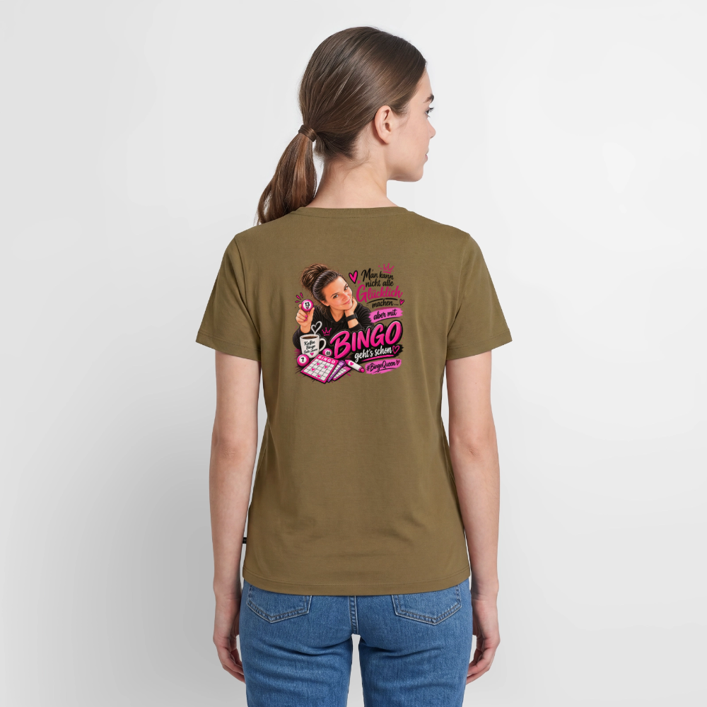 Frauen Premium T-Shirt - Nussbraun