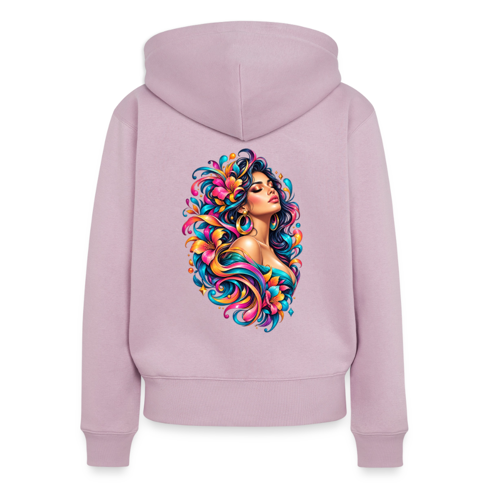 Frauen Premium Kapuzenjacke - Altrosa