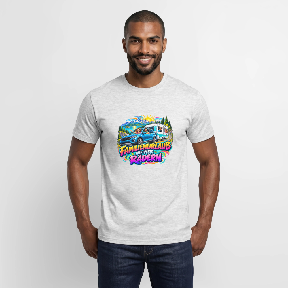 Männer T-Shirt - Grau meliert