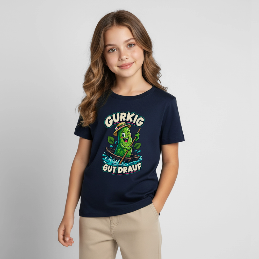 Kinder T-Shirt - Navy