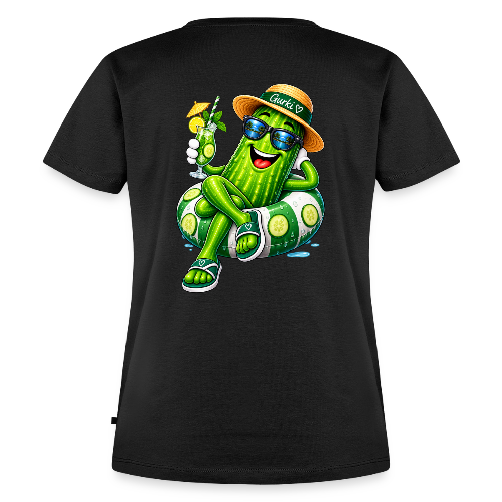 Frauen Premium T-Shirt - Schwarz