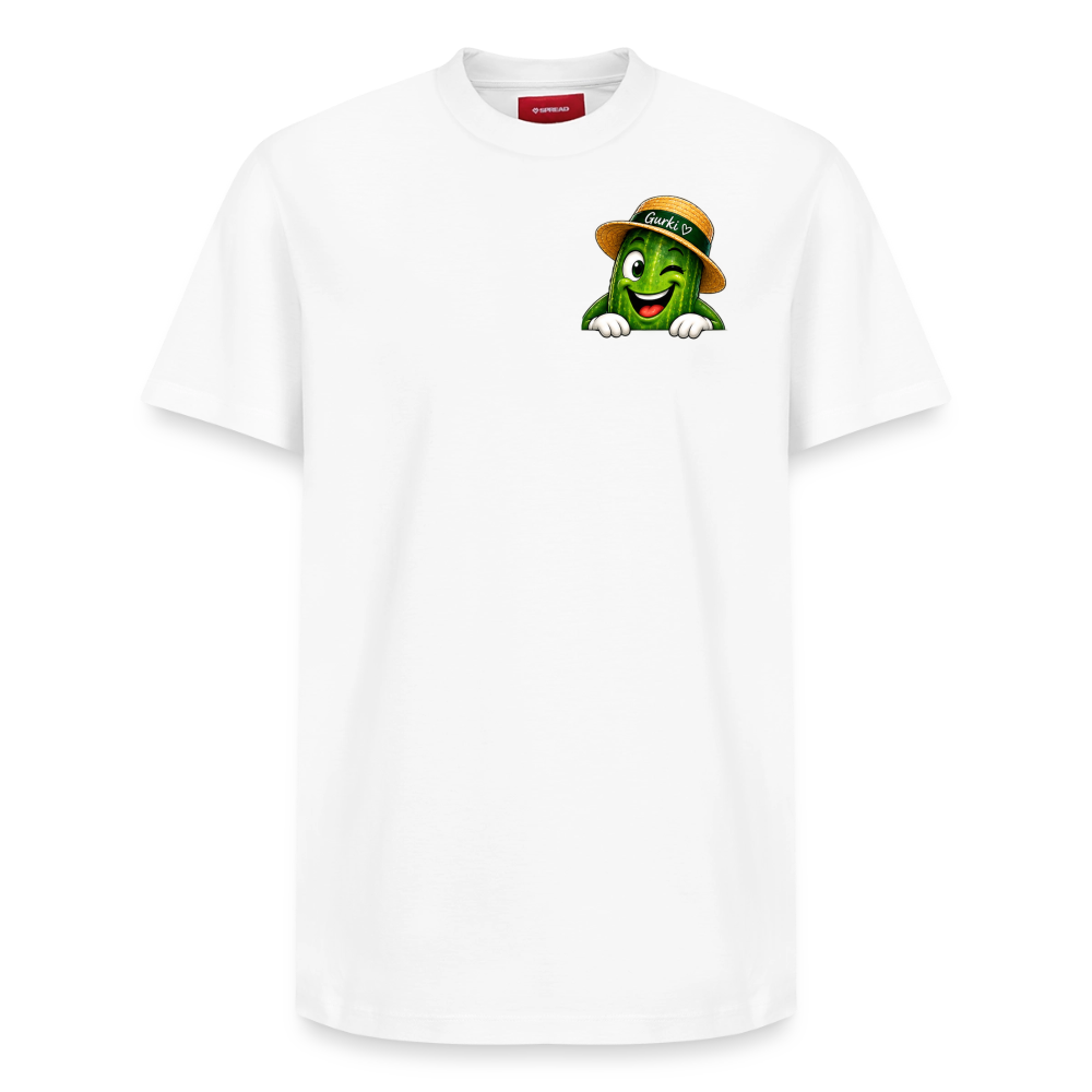 Relaxed Unisex Supima Cotton T-Shirt – von SPREAD - Weiß