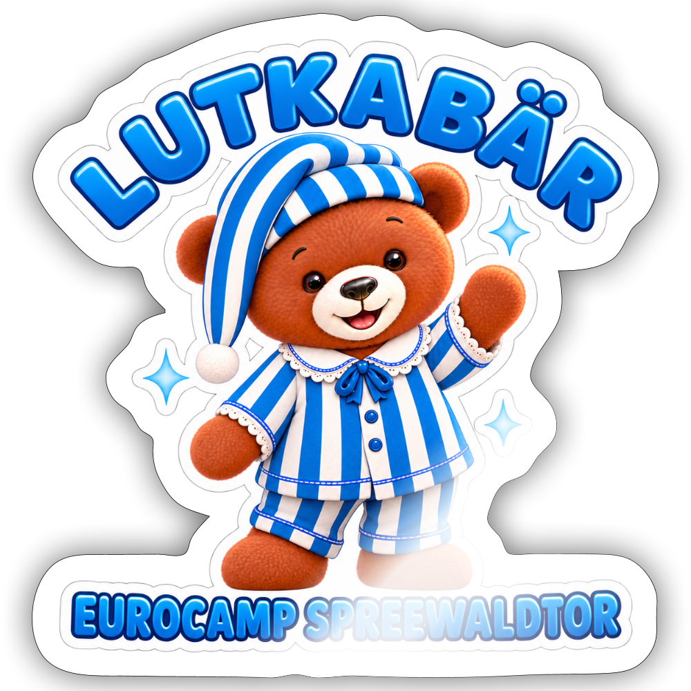 Sticker Größe S (10 x 10 cm) - Weiß glänzend