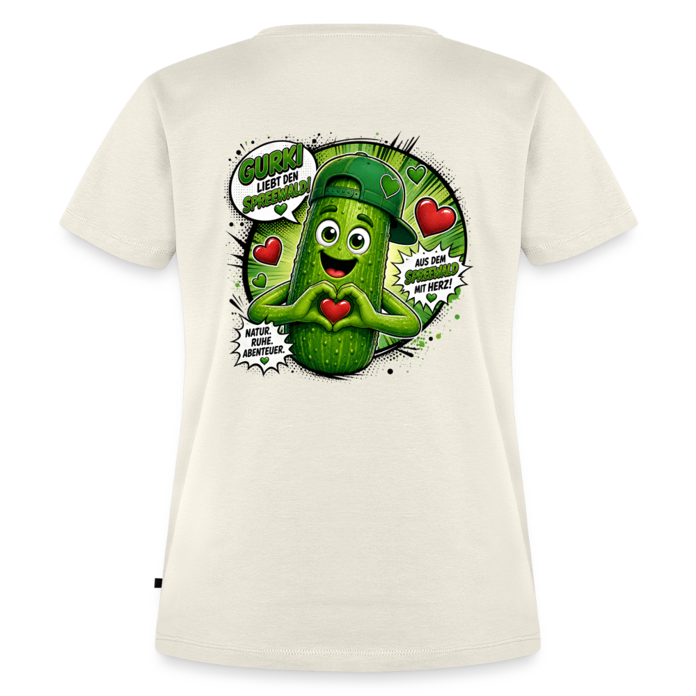 Frauen Premium T-Shirt - Naturweiß