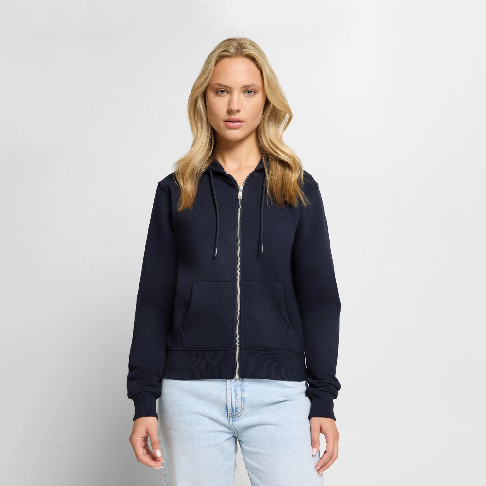 Frauen Premium Kapuzenjacke - Navy