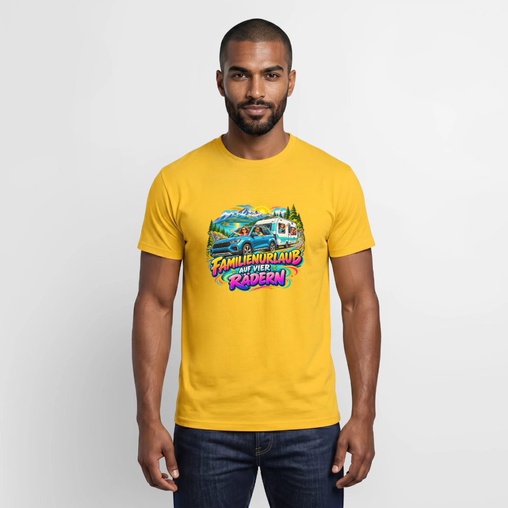 Männer T-Shirt - Gelb