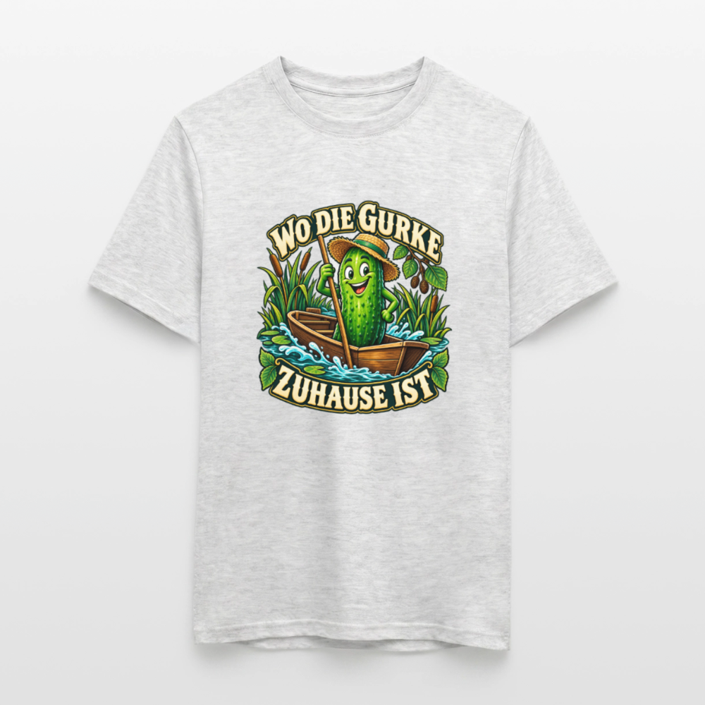 Männer T-Shirt - Grau meliert