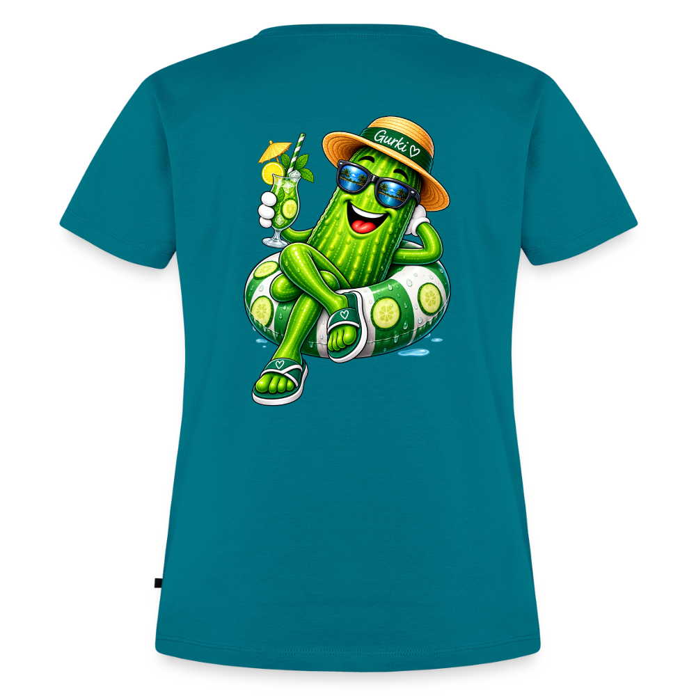 Frauen Premium T-Shirt - Petrol