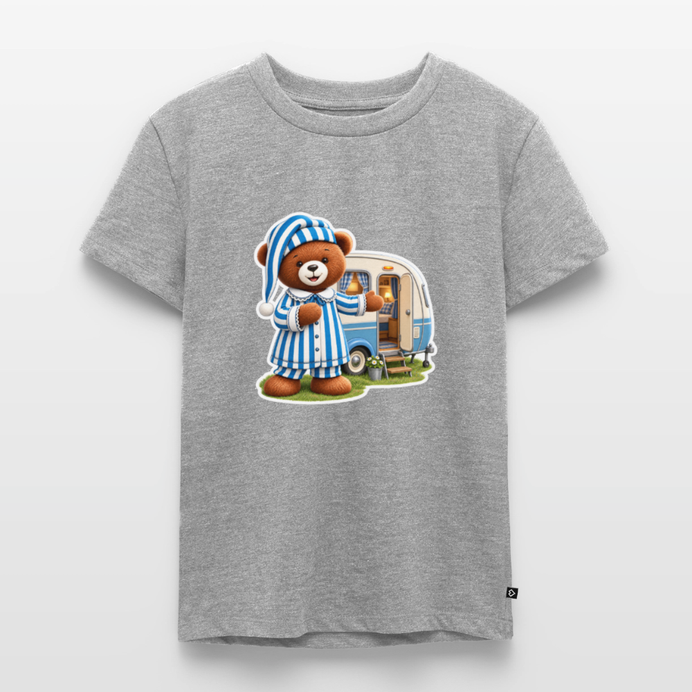 Kinder Premium T-Shirt - Grau meliert