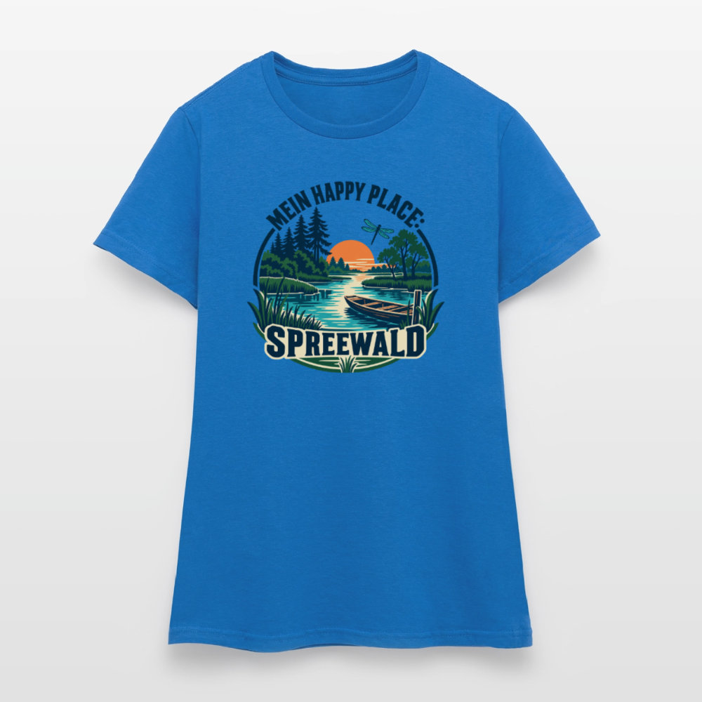 Frauen T-Shirt - Royalblau