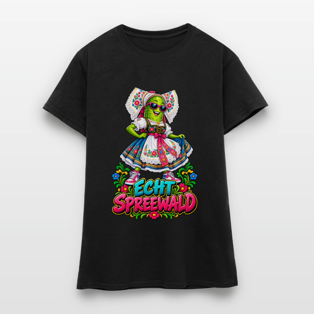 Frauen T-Shirt - Schwarz