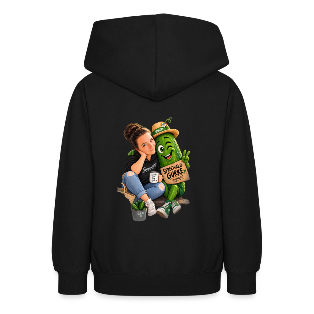 Teenager Hoodie - Schwarz