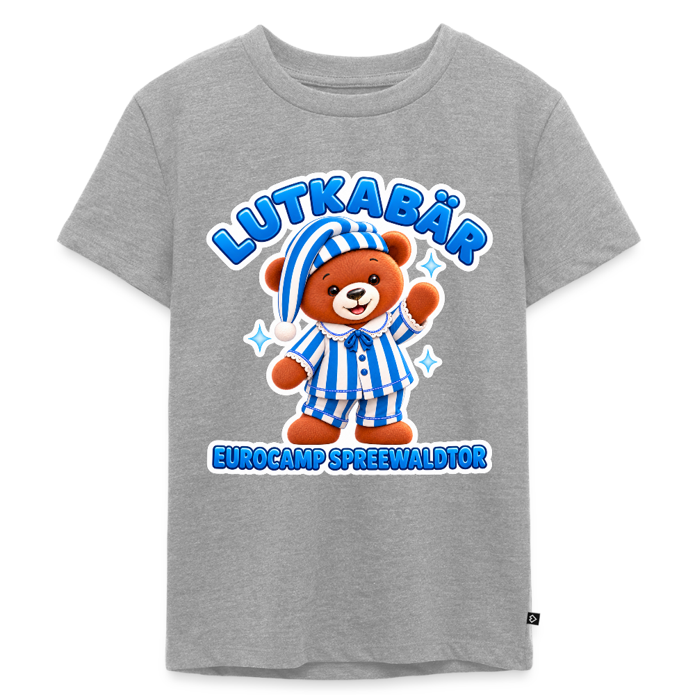 Kinder Premium T-Shirt - Grau meliert
