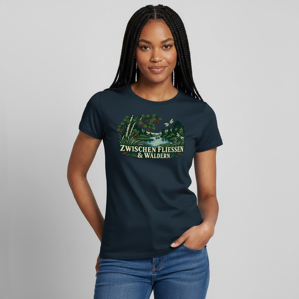 Frauen T-Shirt - Navy