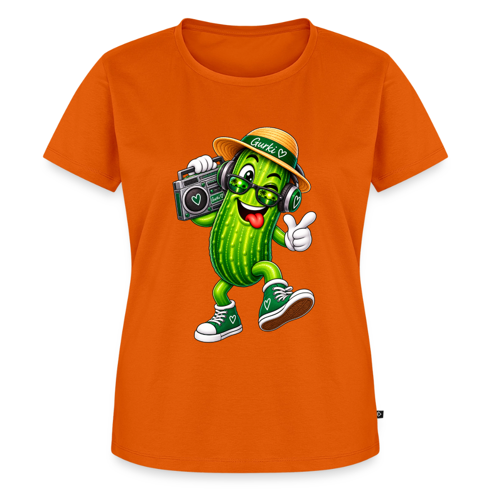 Frauen Premium T-Shirt - Orange 