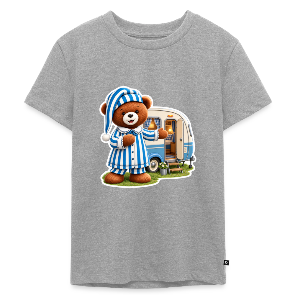 Kinder Premium T-Shirt - Grau meliert