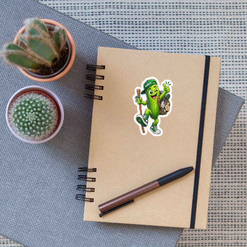 Sticker Größe S (10 x 10 cm) - Weiß glänzend
