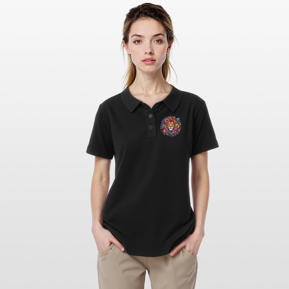 Frauen Polo Shirt - Schwarz