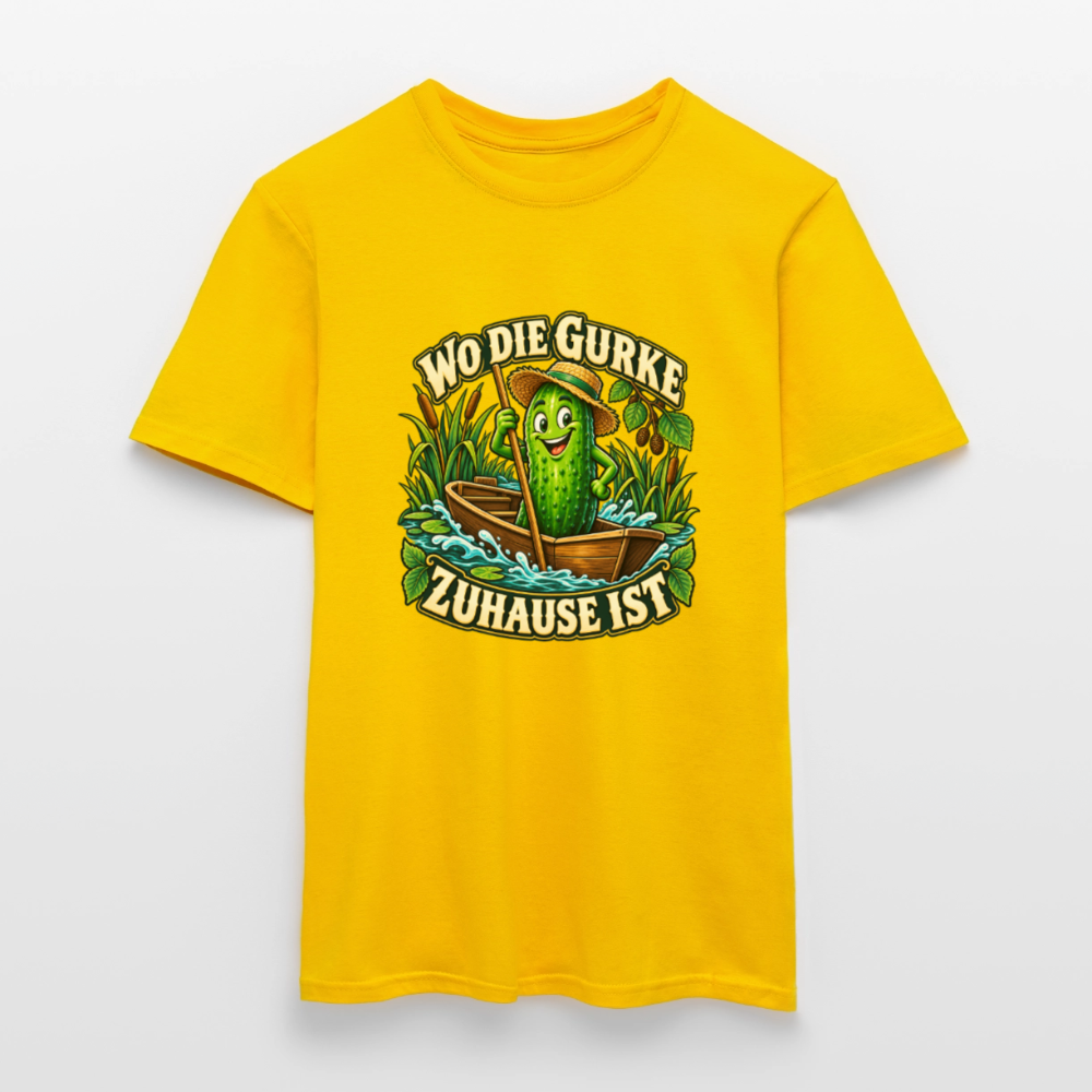Männer T-Shirt - Gelb