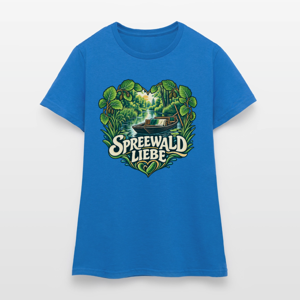 Frauen T-Shirt - Royalblau