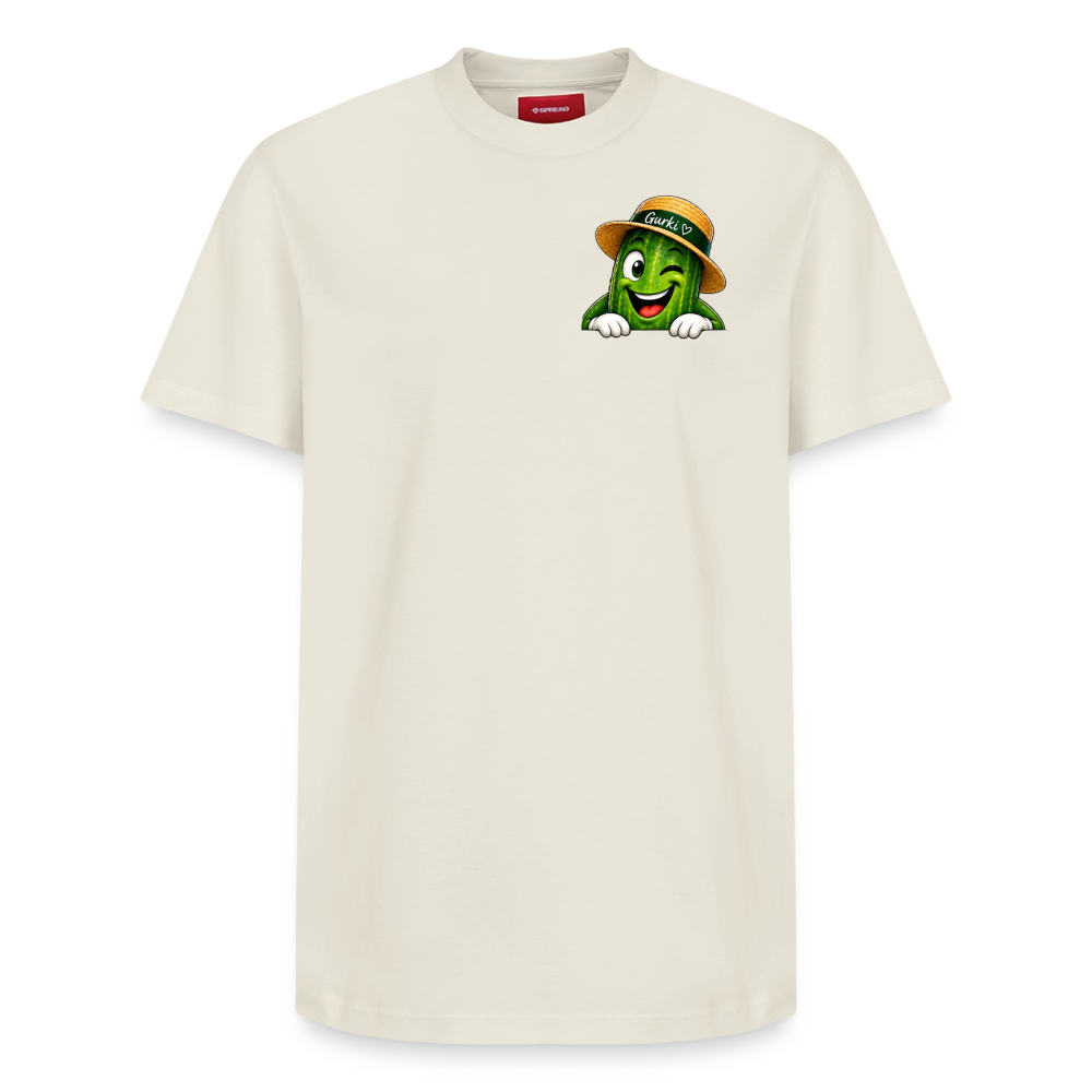 Relaxed Unisex Supima Cotton T-Shirt – von SPREAD - Naturweiß