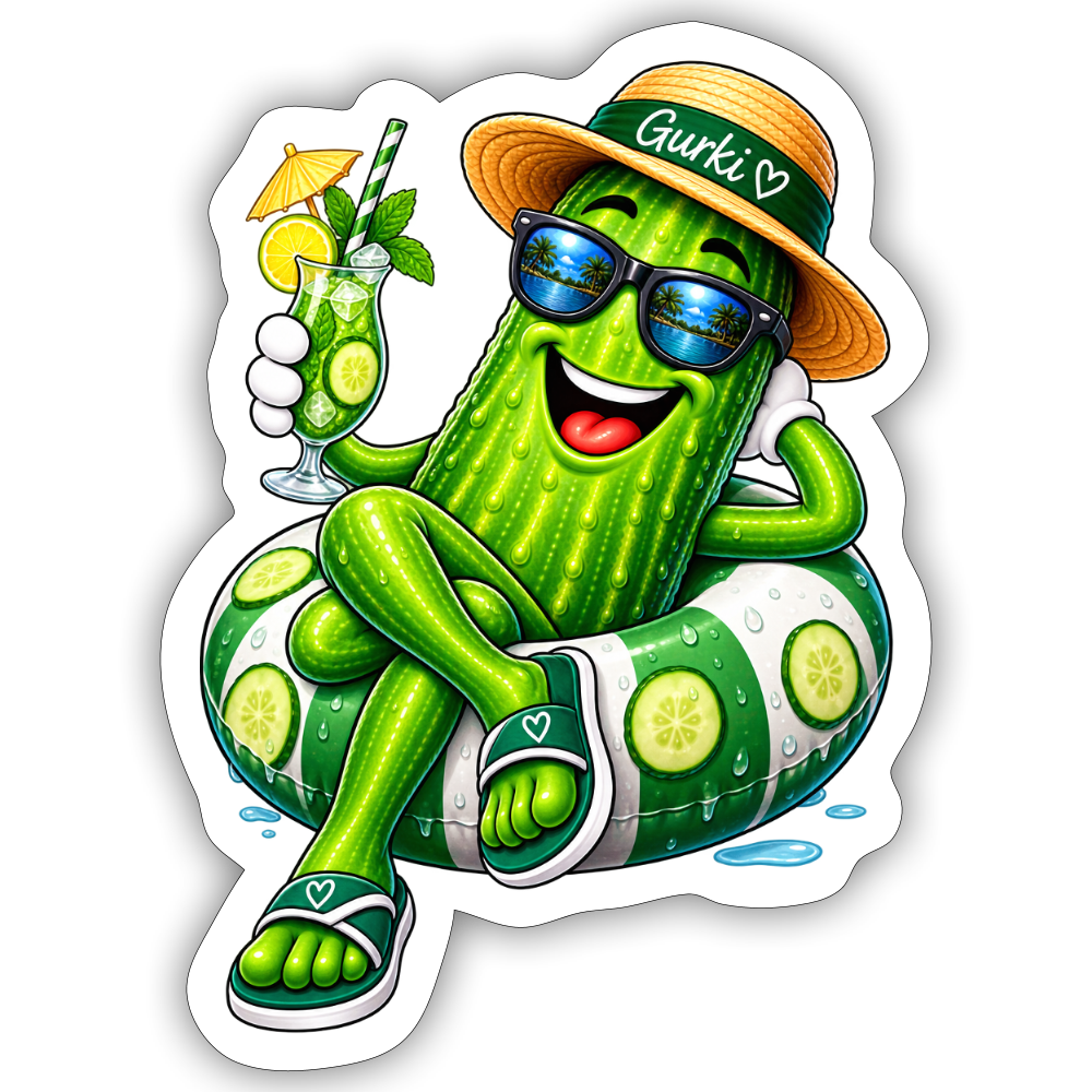 Sticker Größe S (10 x 10 cm) - Mattweiß