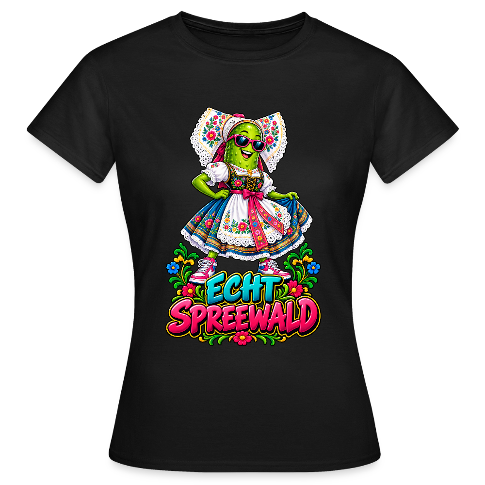 Frauen T-Shirt - Schwarz