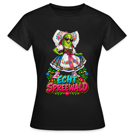 Frauen T-Shirt - Schwarz