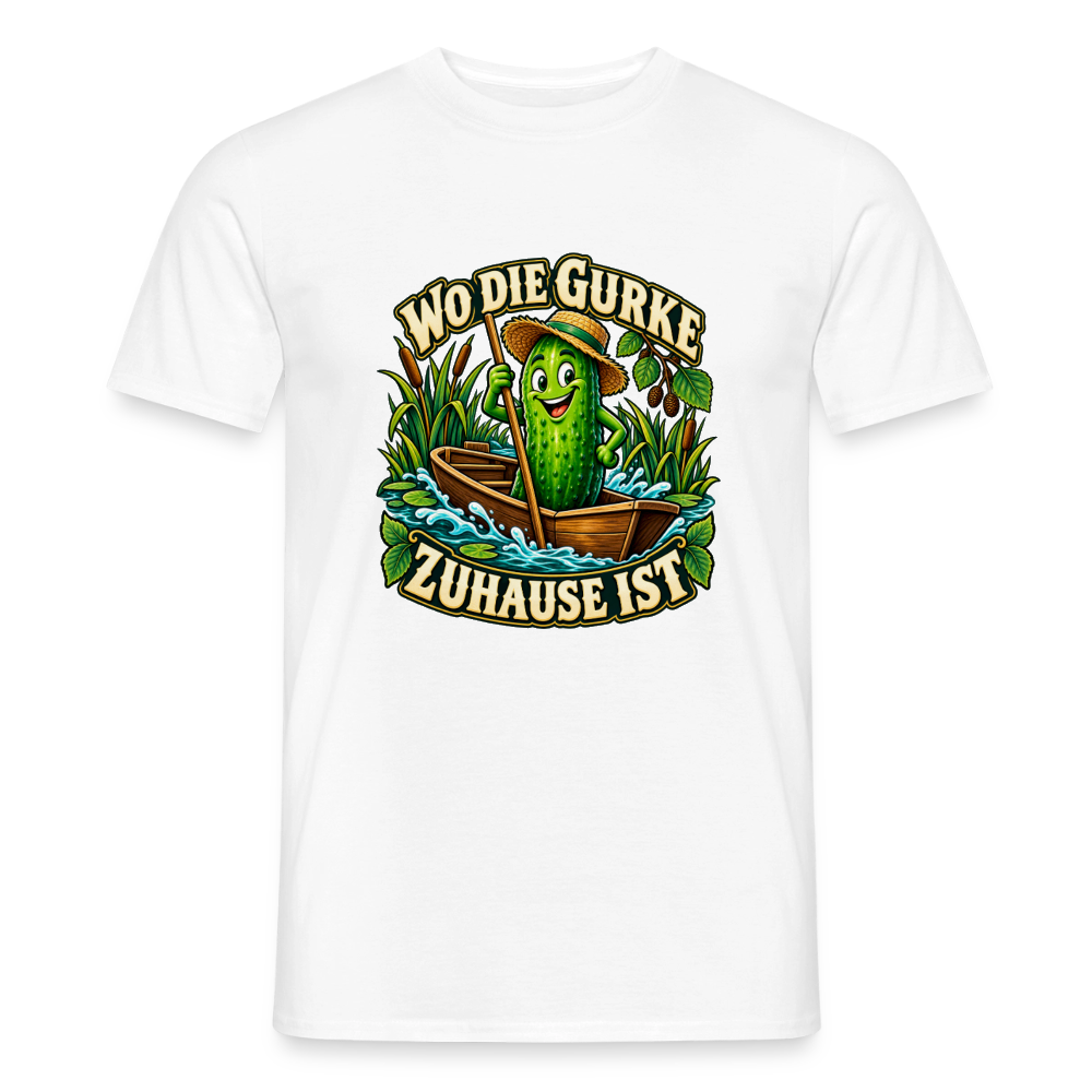 Männer T-Shirt - Weiß
