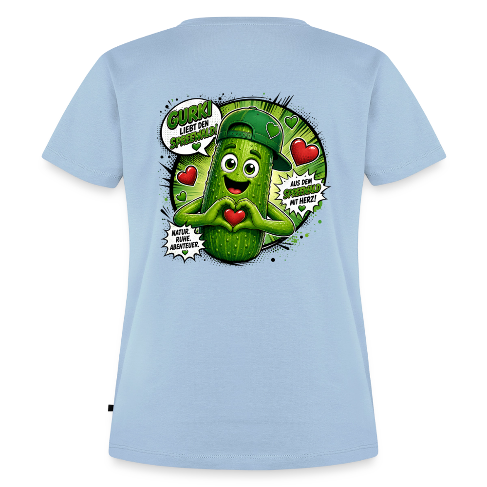 Frauen Premium T-Shirt - Hellblau
